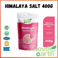LOVE EARTH Himalaya Mineral Rock Salt 400g Himalayan Salt Rock Salt
