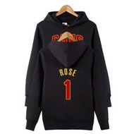 💥飆風玫瑰Derrick Rose羅斯長袖連帽T恤上衛衣💥NBA騎士隊Adidas愛迪達運動籃球衣服大學棉T男713
