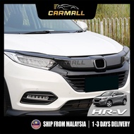 Honda HR-V 2019-2022 Front Grill Cover Protector Trim Sport Grille Cover Black Carbon Fiber Design H