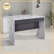 [SIAP PASANG] Como Home 4/5ft Island Table with Drawers | Kitchen Island with Storage | Almari Dapur