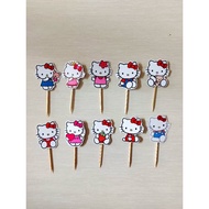 HELLO KITTY CUPCAKE TOPPER HELLO KITTY CUPCAKE TOPPER CUPCAKE TOPPER/ HELLO KITTY TOPPER/