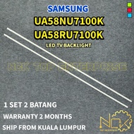 SAMSUNG UA58NU7100K UA58RU7100K TV LED BACKLIGHT BARU READY STOCK UA58NU7100 UA58RU7100