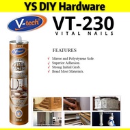 V-Tech Vital Nail Wood Glue VTECH VT-230 for Gam Wainscoting