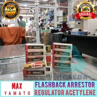 FLASHBACK ARRESTOR ACETYLENE LPG FOR MAX YAMATO REGULATOR FLASH BACK/