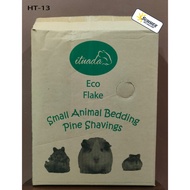 ITUADA SMALL ANIMAL BEDDING PINE SHAVING ECO FLAKE (1.5KG)
