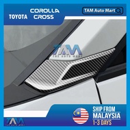Toyota Corolla Cross XG10 A Pillar Outer Carbon Cover Fit For Corolla Cross 2021 - 2025