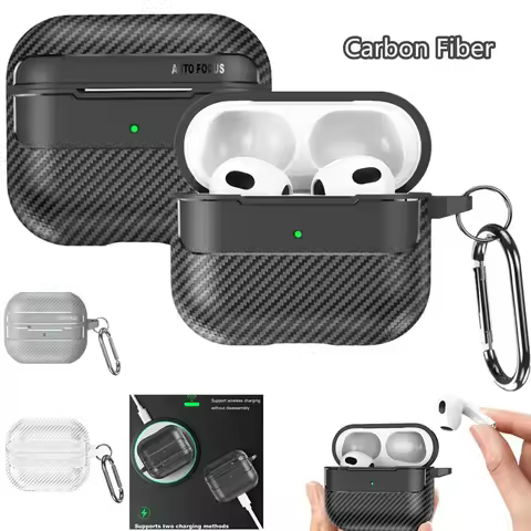 Protective Case For Apple AirPods Pro 3 Air Pods Cover Earbuds Accessories Shockproof Bags Coque Cap