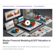[Video Course] Master Financial Modeling & DCF Valuation in 2025 | Learn Financial Modeling | Kelas 