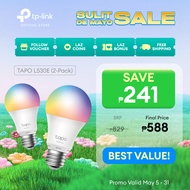 TP-Link Official | Tapo L510E/L520E/L530E/L535E | Smart Home Alexa Voice Command RGB Multi-Color Dim
