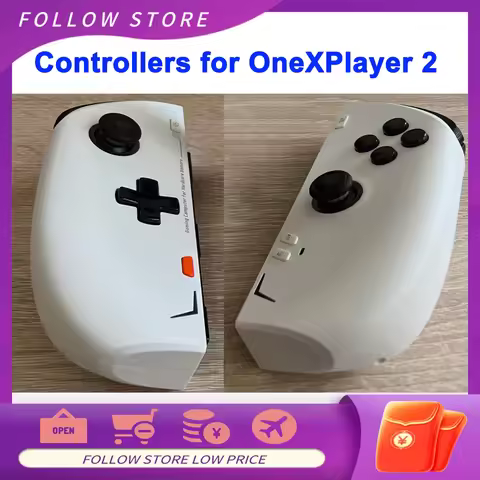 Original Controller Gamepad for OneXPlayer 2 / 2 Pro Gaming Console AMD 6800U 7840U HALL Joystick / 