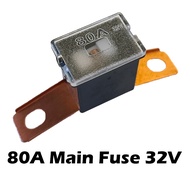 80A Main Fuse 32V Automotive Fuse Black