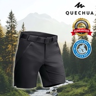 Men's Hiking Shorts Model MH500 (Black) QUECHUA