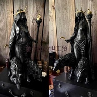Hekate Niktipolos,  Witch of  Night魔法猎犬树脂雕像