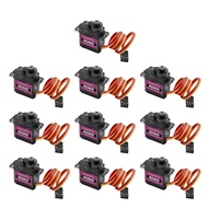 MG90S Micro Servo Motor Kit AYWHP 6 Pcs MG90S Servo Metal Gear Micro Servo for RC Helicopter/Car/Boa