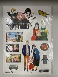 Spy x family 貼紙