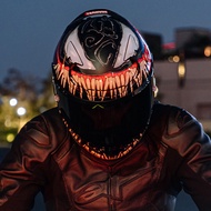 HJC | หมวกกันน็อคเต็มใบ Carbon Fiber ลาย Marvel Venom 3