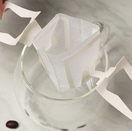 กระดาษกรองหูแขวน50ชิ้นถุงกรองกาแฟแบบหนาตัวกรองฝุ่น
