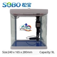 SOBO Aquarium T-240F Size 240×165×280mm 9L