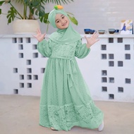 Dress melodi kids 3/11 tahun / baju pesta anak perempuan / dress pesta anak perempuan / dress brokat anak perempuan terbaru kekinian / gaun brokat anak / gaun pesta anak / gaun kondangan anak / dress pesta anak / dress kondangan anak / baju kondangan anak