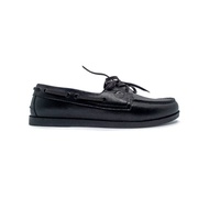 World Balance Easy Soft MALIBU Top Sider Shoes for Men Black Black