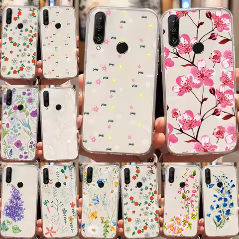 Colorful Flower Phone Case For Honor 400 200 Pro 90 50 Lite 70 X7 X8 X7d X7b Huawei P20 Y6 Y7 2019 T
