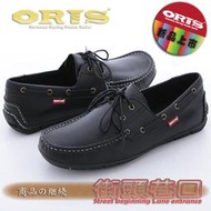 ~ 街頭巷口 ~ ORIS 男款 新品上市軟包止滑式帆船鞋-黑色 S94301