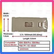 COD E88 Drone Battery 1pc Rechargeable 3.7V 1800mAh Battery For Drone E99 E99Pro P5 P5 Pro Drone GD8