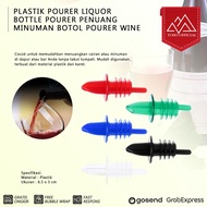 Plastik Pourer Liquor Bottle Pourer Penuang Minuman Botol Pourer Wine