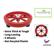 5 Wheels Gas Tank Roller Heavy Duty / Gas Roller Base / Gas Cylinder Tank Mover / Gas Roller Stand /