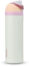 Owala FreeSip Insulated Stainless Steel Water Bottle with Straw for Sports and Travel, BPA-Free, 24-