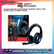 HEADPHONE Gaming Headset Vinnfier Toros 1 PRO Extra Bass & Stereo Sound