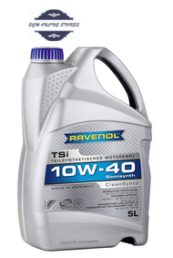 Ravenol Engine Oil TSi 10W-40 Semi Synthetic 5 Liter / Ravenol TSi SAE 10W-40 5L