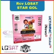 sale- DECODER RECEIVER K-VISION LG SAT -GOL LG SAT SATU PAKET NEW*