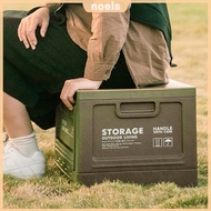 [Fast Arrival] 27L Camping Storage Box Large Capacity Folding Picnic Box Lightweight Travel Storage 