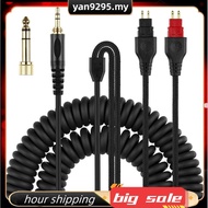 HD580 HD600 HD650 HD565 HD58X Headphone Audio Cable Spring Connection Cable Upgrade Cable Reel