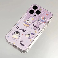 UNGU New Purple Premium Penguin Soft Case hp V50 Vivo Y21d iQOO Z10 Z10R V60 Y400 Y19s Pro Y29 V50 L