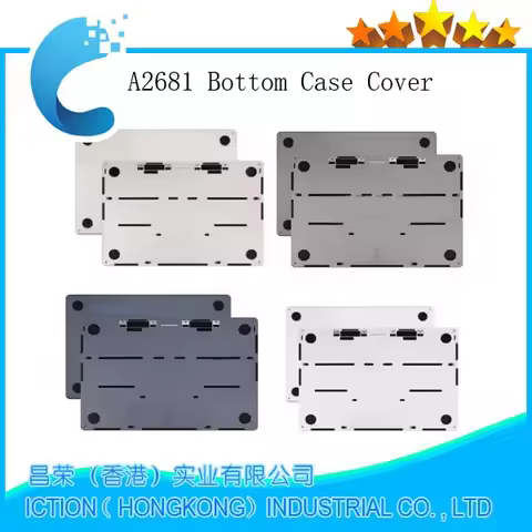 Original New A2681 bottom case Cover for Macbook Air M2 Retina 13.6'' A2681 Bottom Lower Plate Case 