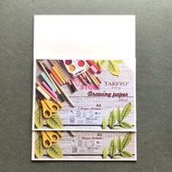 [Art Store] Drawing Paper, Sketch Paper, Takeyo Draft Paper 100Gsm A4 Size|A3