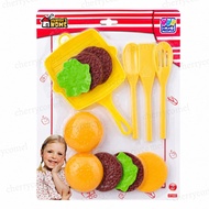 Burger Cooking Toy Kitchen Toys Mainan Masak-Masak