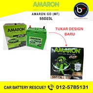 [ Installation Provide] 55D23L | D23 | D23L ] Amaron Go | Car battery Bateri Kereta | Proton Exora CAMRY INNOVA Preve