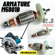 Makita M5801B Armature Circular Saw Spare Part M 5801 MT 580 MT 582 MT 583