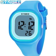 （Didi children's watch） SYNOKE Silicone Wrist Watch Women Sport Digital Watch 50M Waterproof Student Watches Luminous Alarm Clock Ladies Men relogio New