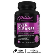 Pslalae Liver Cleanse 1104Mg(60Cps)-Detox and Support Fomula ซ่อมแซมและทำความสะอาดตับ