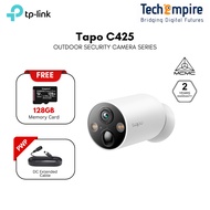 [FREE 128GB MEMORY CARD] TP-Link CCTV C425 QHD Smart Wire-Free Indoor / Outdoor Security Camera Star