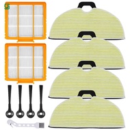 [lawrence_nehemiah.]Replacement Mop Brush Filter Kit Replacement Accessories for  RV2610WA RV2620WA 