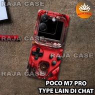 Rubber Softcase poco M7 PRO /RC18 GAMEBOY motif/case poco M7 PRO/casing poco M7 PRO/silicone poco M7