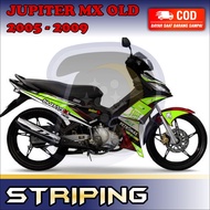 Striping Lis Jupiter Mx Lama Stiker Variasi Mx Old Striping Yamaha Mx Old Fiat