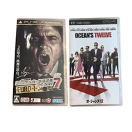 Used Ocean's Twelve psp umd video ,Create a professional soccer club 7 EURO PLUS 2set
