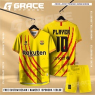 PREMIUM JERSEY FANTASY CLUB INTERNATIONAL barcelona home away 9 soccer club league