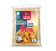 Five Star Basmati Long Grain Rice 1kg.